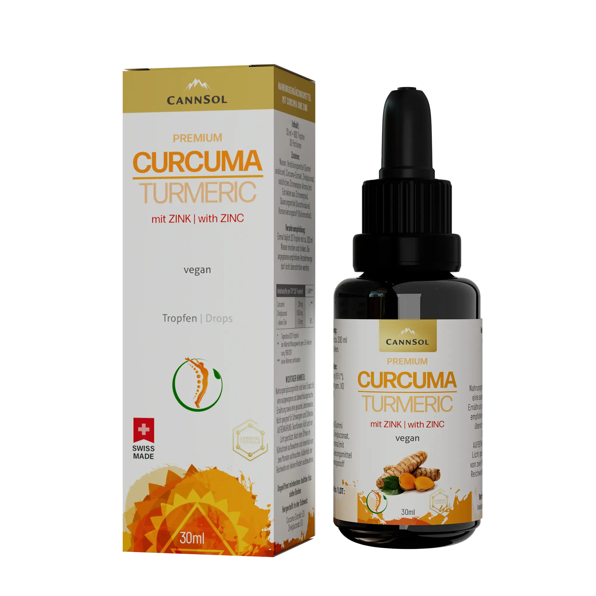 CannSol Curcuma-Zink - Expert-Center Gesundheit und Wohlbefinden GmbH