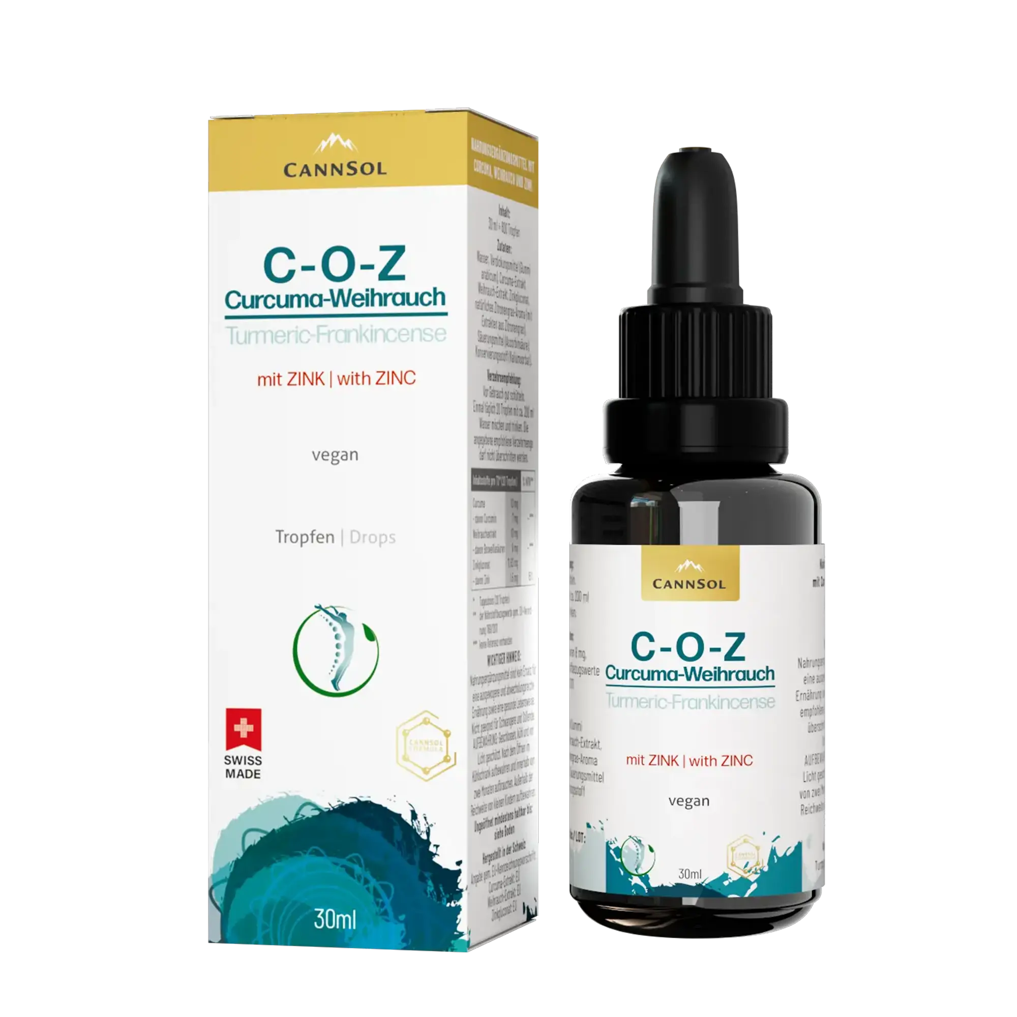 CannSol C-O-Z (Curcuma – Indischer Weihrauch mit Zink) - Expert-Center Gesundheit und Wohlbefinden GmbH