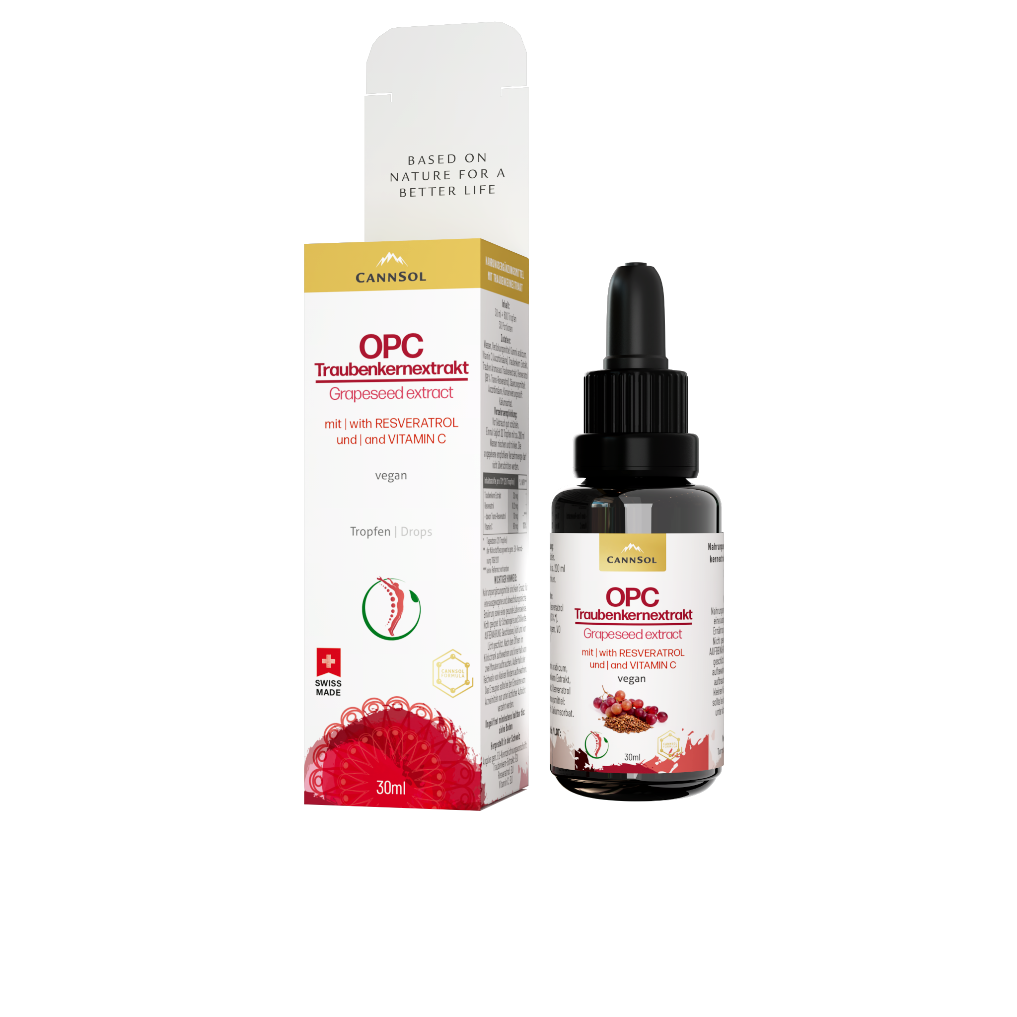 Cannsol OPC Traubenkernextrakt mit Resveratrol u. Vit. C - Bild 1 - Expert-Center Gesundheit und Wohlbefinden GmbH